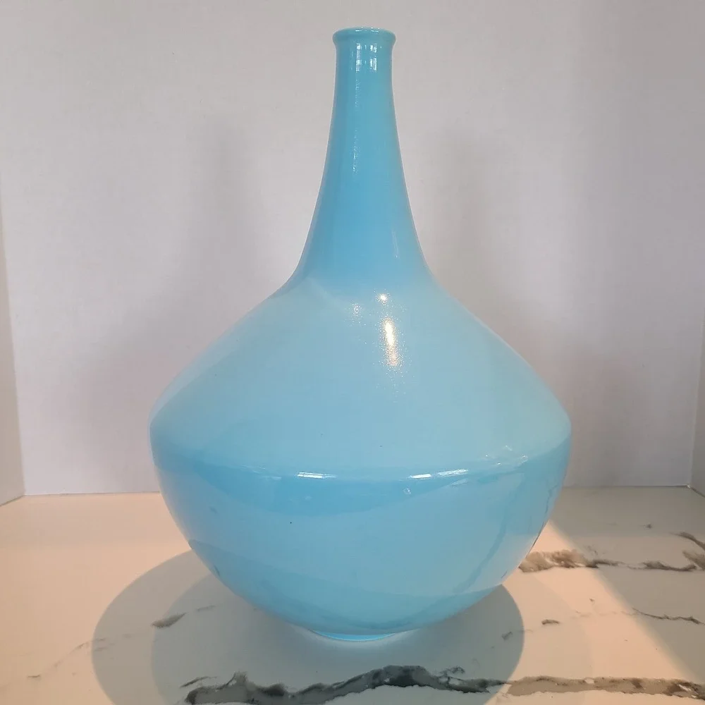 Kenneth Wingard Made In Italy‎ Blue Vase 11